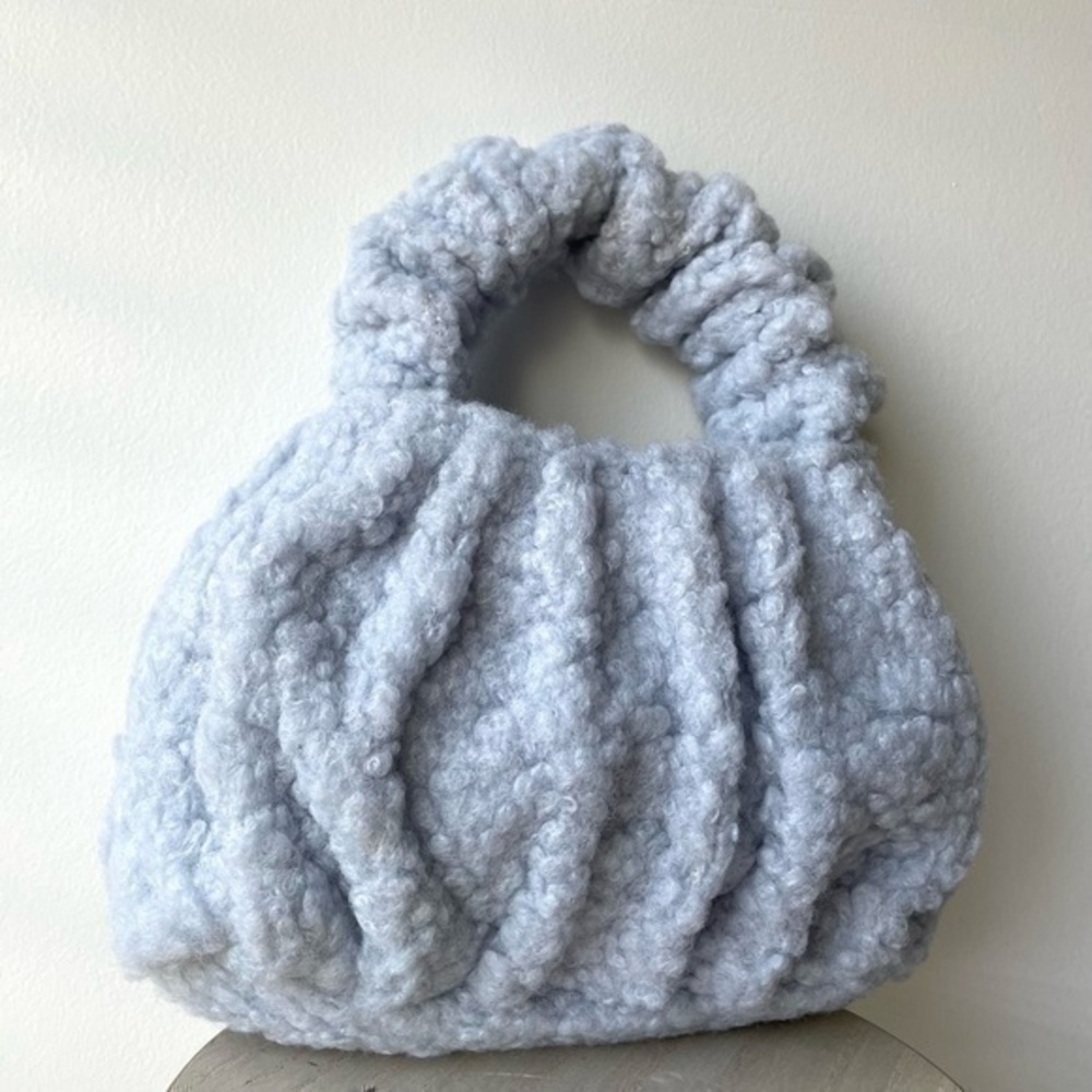 Wild Fable : Light Blue Mini Shearling Crossbody Bag | NWT | Target Exclusive 💙